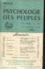 Revue de Psychologie des peuples - N°2, 2e trimestre 1970, 25e annee- les juifs americains au miroir de leurs romanciers de paul catrice- aspects ...