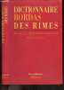 Dictionnaire bordas des rimes - Edition Garnier. Desfeuilles pierre