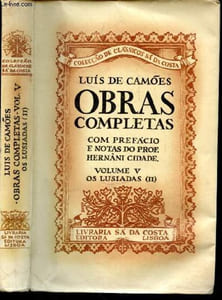Obras completas - Volume V os lusiadas (II) (cantos VI a X) - Coleccao de classicos sa da costa - com prefacio e notas do prof. Hernani Cidade - 2e edicao