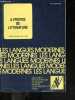 A propos de litterature - LXXXIVe annee, N°3, 1990 - Les langues modernes- journees d'etudes sur l'enseignemet pre secondaire des langues vivantes, ...