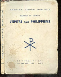 L'epitre aux philippiens - Premier cahier biblique
