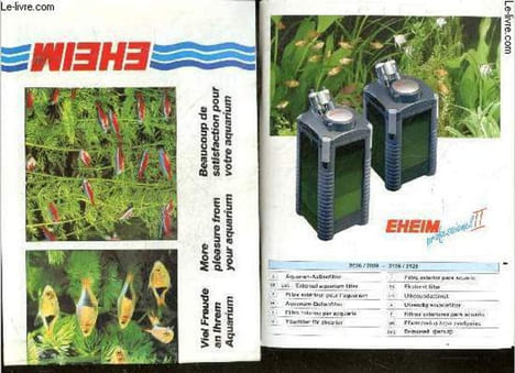 EHEIM professionel II 2026/2028 - 2126/2128 - filtre exterieur pour aquarium, external aquarium filter... + More pleasure from your aquarium, beaucoup ...