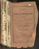 Manuel de droit romain ou explication des Institutes de Justinien par demandes et reponses, precedee d'une introduction contenant une esquisse de ...