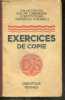 Exercices de copie - Collection D.S. par une commission d'instituteurs ( Freres de Ploermel ). COLLECTIF