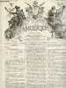 Le journal de Musique N°266, samedi 2 juillet 1881- Caprice mazurka pour piano, musique de E. Nollet- Le demon - album anecdotique- nouvelles de ...