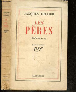 Les peres - Roman - 4e edition