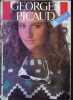 George Picaud N°102 avril 1986 - pull raglan jacquard et feuillage, superwash pull a encolure jacquard, veste a bandes multicolores, jupe avec panneau ...