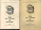 Essai sur l'histoire de montcaret - en 2 volumes : tome 1, montcaret avant l'an mile, 3e edition mars 2001 + tome 2, montcaret de l'an mille à la ...