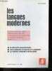 Les langues modernes, LXXVIe annee N°3, 1982- Pluralite linguistique - Les langues vivantes et l'europe- La bande dessinee mexicaine- Le nouveau ...