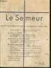 Le Semeur - N°4-5 fevrier mars 1946, 44e annee- XXVIIIe congres national : strasbourg 3/6 mars 1946- georges casalis: meditation sur le temps de ...