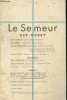 Le Semeur - N°8-9, juin juillet 1949, 47e annee- Est ouest- l'eglise entre l'est et l'ouest de karl barth- entre hier et demain (avril 1948) + ...