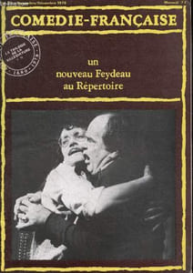Comedie Francaise N°73 novembre decembre 1978- Un nouveau feydeau au repertoire- la trilogie de la villegiature- la puce a l'oreille- journal de la tournee du barbier- portrait: alain feydeau- goldoni et brecht- dialogue avec 3 decorateurs- ...