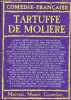 Comedie Francaise N°86 fevrier mars 1980- Tartuffe de moliere- jean luc boutte: les equivoques de monsieur tartuffe- jacques destoop: la bataille ...