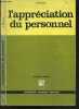 L'appreciation du personnel - 2e edition. DIVERREZ JEAN