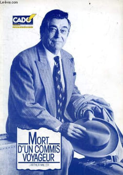 Mort d'un commis voyageur d'Arthur Miller au theatre national de l'Odeon du 23 janvier au 28 fevrier 1988- adaptation de jean claude grumberg, mise en ...