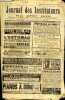 Le journal des Instituteurs - N°1 , 47e annee, dimanche 28 septembre 1902- les cantines scolaires de hannedouche, porte parole des instituteurs de ...