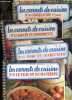 Les carnets de cuisine- Lot de 4 volumes : N°11, le veau en 105 manieres, 105 recettes + N°21, porc et charcuterie, 103 recettes + N°22, sauces et ...