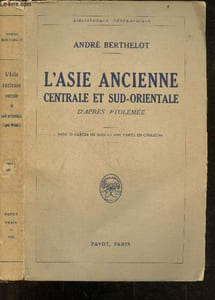 L'Asie ancienne, centrale et sud-orientale d'apres Ptolémée - avec 23 cartes en noir et une carte en couleurs - Bibliotheque géographique