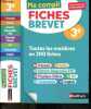 Ma Compil Fiches Brevet 3e - Toutes les matières en 200 fiches - redige par des enseignants - francais, maths, svt, physique chimie, histoire geo emc, ...