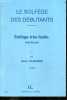 Le solfege des debutants - solfege tres facile (cle de sol) - 2e livre. CLASSENS HENRI