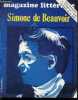 Magazine litteraire N°145, fevrier 1979- Dossier Simone de Beauvoir: le feminisme par georgette robert, la litterature engagee cette evidence, les ...