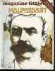 Magazine litteraire N°156 janvier 1980- Dossier Maupassant: le gueuloir et l'habit rouge, maupassant la guerre la politique, le double et les fantomes ...