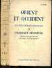 Orient et occident, les plus belles nouvelles de Somerset Maugham. WILLIAM SOMERSET MAUGHAM- Mme E.R. BLANCHET (trad)