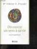 Decouvrir un sens a sa vie avec la Logotherapie. Viktor Frankl, Anna-Maria Stegmaier, Allport gordo