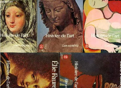 Coffret 5 volumes : Histoire de l'art - l'art antique, l'art médiéval, l'art renaissant, l'art moderne tome I, l'art moderne tome II