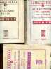 "Lot 3 volumes "" Tribune Libre"" : N°1, Le socialisme trahi + N°4, Malaventure en Algerie avec le General Paris de Bollardiere + N°6, Le drame ...