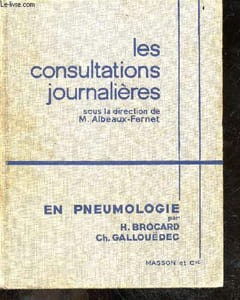 Les consultations journalieres en pneumologie