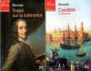 Lot de 2 volumes : Candide Ou L'Optimisme + Traité sur la tolérance - A l'occasion de la mort de Jean Calas. Voltaire