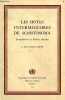 Les hotes intermediaires de Schistosoma - Biomphalaria & Bulinus africains- Organisation Mondiale de la santé, série de monographies N°37- le genre ...