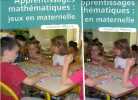 Apprentissages mathematiques : jeux en maternelle - 2 volumes : le livre du maitre (manuel) + le materiel des jeux (planches reproductibles par ...
