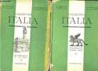 Collection Italia - Lot 2 volumes : Classes de 3e, deuxieme langue + Classes de 4e, deuxieme langue - Enseignement du second degre. ORSINI A. - ...
