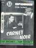 "Carnet Noir - Serie ""Top Secret"" espionnage, n°168". ERIK SUNKS