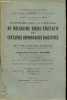 Contribution a l'etude du mecanisme neuro-vegetatif de certaines hemorragies digestives - These pour le doctorat en medecine 1952/1953, n°250 - Divers ...