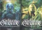 Les chevaliers d'emeraude - Lot 2 volumes : Tome 1, Le feu dans le ciel + Tome 2, Les dragons de l'Empereur Noir. ROBILLARD ANNE - GARCIA PATRICE ...