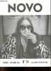 NOVO N°74, octobre decembre 2024- Robert guediguian, laurent desmet, nathalie beasse, ruben julliard, florence martin, peter stamm, martial cavatz, ...