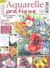 Aquarelle pratique N°5 janvier fevrier mars 2012- Special fleurs - 30 modeles pas a pas, explications detaillees. MANUEL ORNATO- LEMONNIER SOPHIE- ...