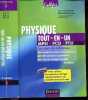 Physique tout-en-un - MPSI - PCSI - PTSI - Le Cours de referente, toutes les notions du programme; 380 exercices et problemes, tous les corrigés ...