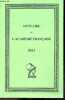Annuaire de l'Academie Francaise 2023 - Liste alphabetique des academiciens francais, etat de l'academie francaise au 31 janvier 2023, notices ...