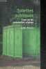 Toilettes publiques - Essai sur les commodités urbaines + Envoi de l'auteur. Julien Damon