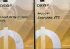 DROP ACADEMY - Lot 2 volumes: Manuel, exercices VTC + Livret de synthese VTC- Edition 2024- sujet / correction: Reglementation T3P, gestion, securite ...