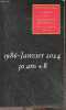 La Parisette, nouvelle inedite - Suivie du Catalogue général 1986 / Janvier 2024, 30 ans + 8 de Bernard Campiche Editeur. JEAN-FRANCOIS HAAS