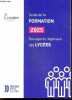 Guide de la formation 2025 Des agents regionaux des lycees - La formation des agents de la fonction publique territoriale FPT, programme detaille des ...