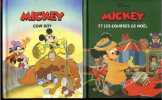 Lot 2 volumes : Mickey et les courses de noel + Mickey cow-boy. COLLECTIF