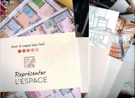 "Lot 7 volumes ""Avoir le compas dans l'oeil"": Histoire et styles de l'architecture et de la decoration partie 1 + partie 2 + Analyser l'espace ...