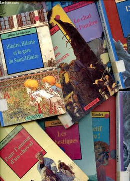 Lot 9 livres Collection Zanzibar : Hilaire, Hilarie & la gare de Saint Hilaire + L'annee de la Sauterelle + L'heure du rat + Pour l'amour d'un cheval ...