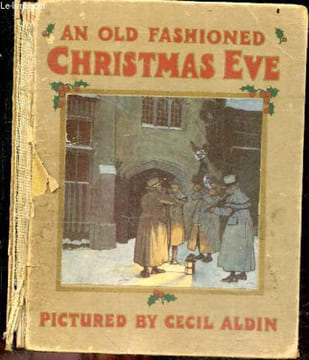 An old fashioned Christmas eve- ILLUSTRATIONS MANQUANTES. CECIL ALDIN - WASHINGTON IRVING
